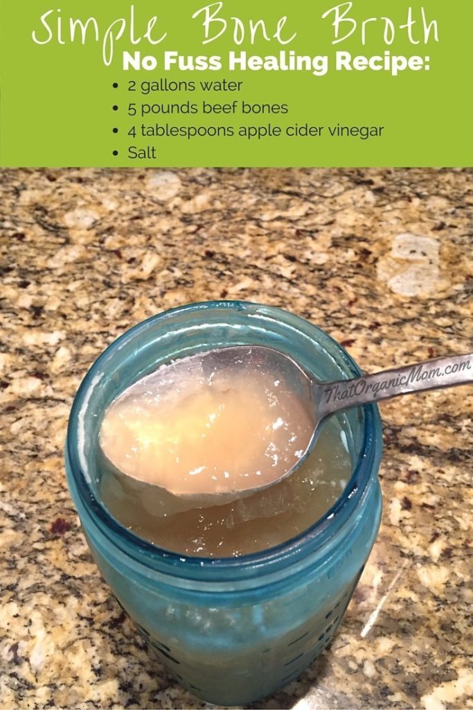 The secret to making SIMPLE Bone Broth that doesn't stink!