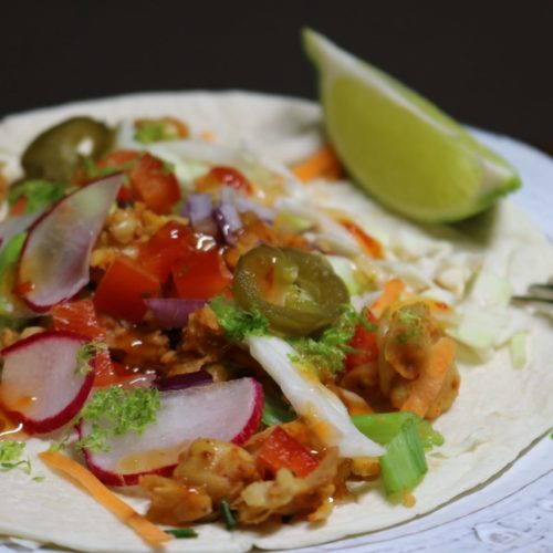 Chickpea Tacos with Sweet Chili Sauce and Lime Zest&nbsp; 1
